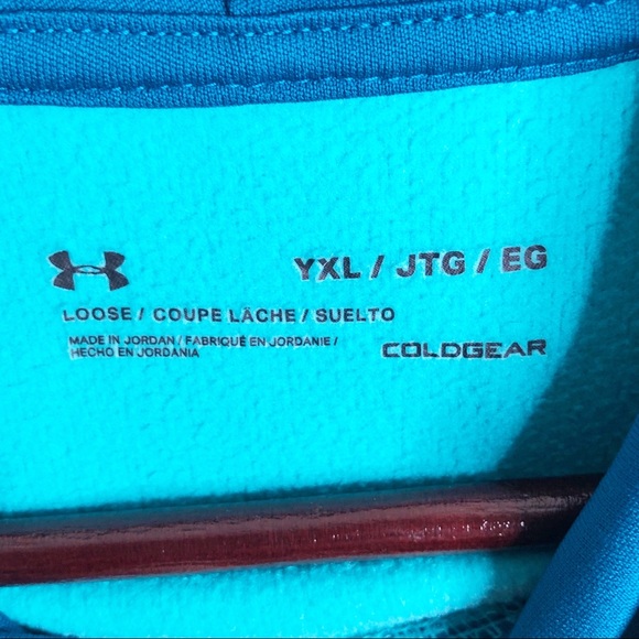 Under Armour Armour Fleece Big Logo Printed YXL - Picture 4 of 16